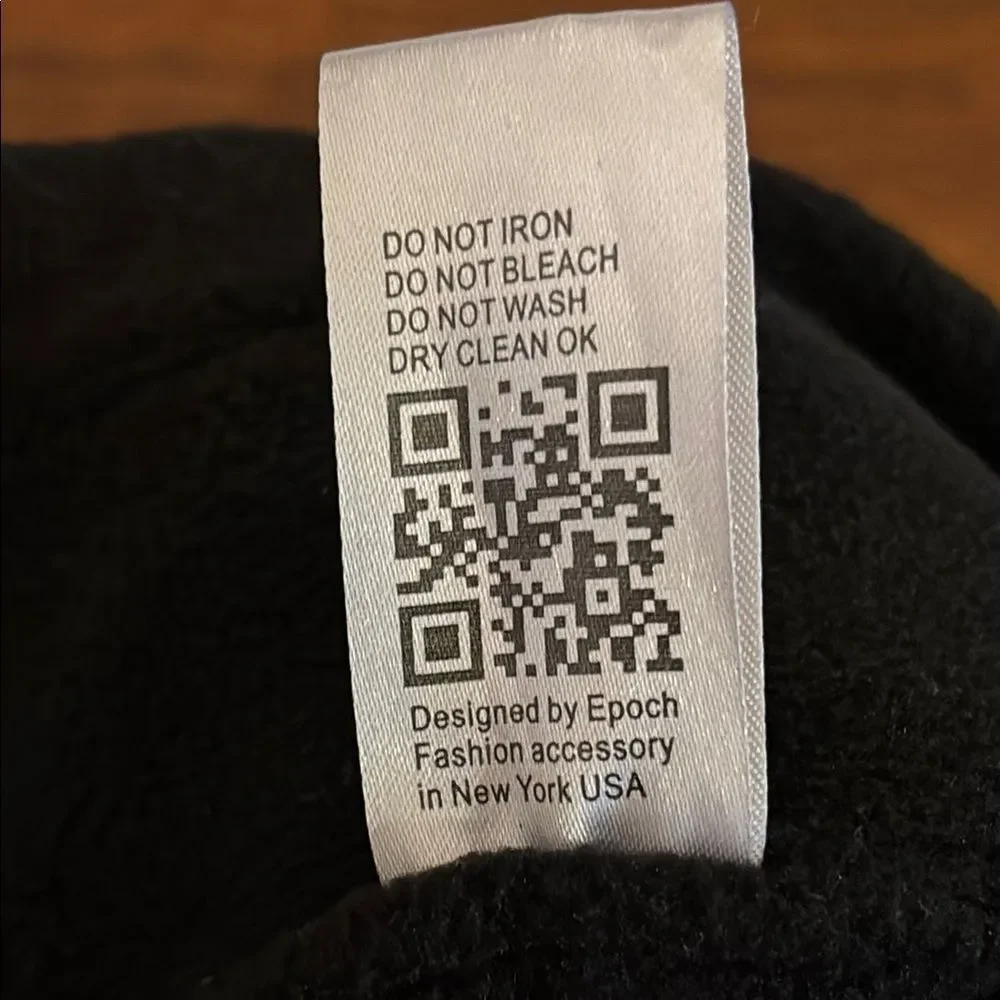Black Men's Scarf (or Women/crosspost)